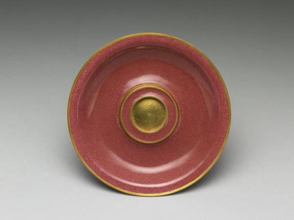 金胎畫琺瑯圓盤