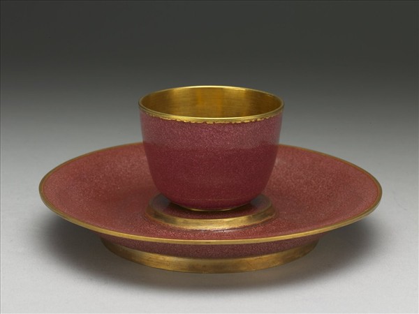 金胎畫琺瑯圓杯