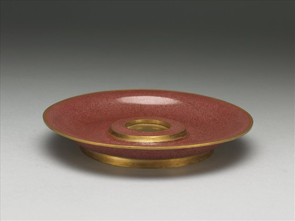 金胎畫琺瑯圓盤