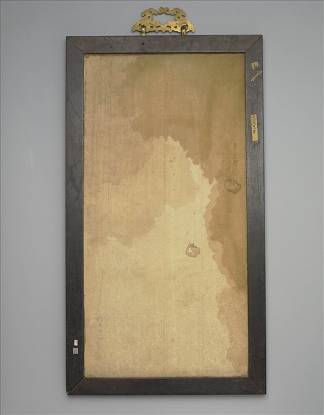 掐絲琺瑯御製詠春詩掛屏- 故宮