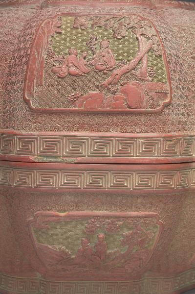 剔紅集仙寶盒- 故宮