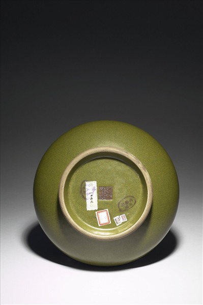 茶葉末釉長頸瓶