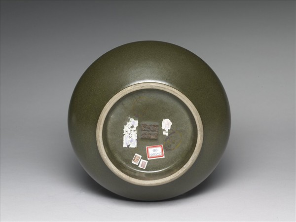 茶葉末釉長頸瓶