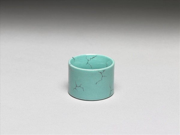 松石綠釉扳指