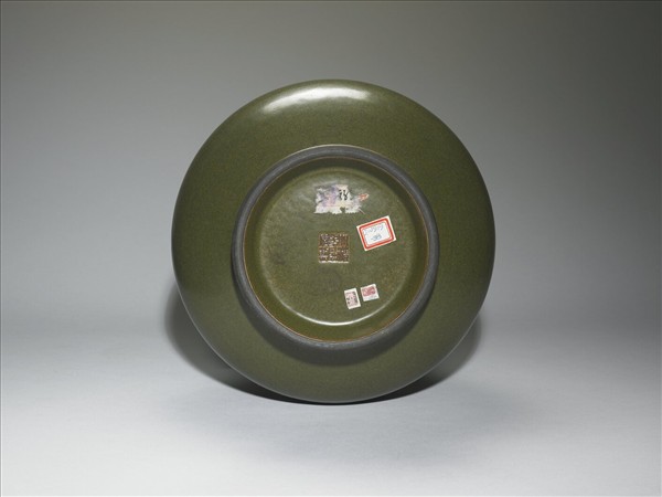 茶葉末釉長頸瓶