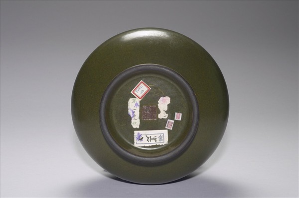 茶葉末釉長頸瓶