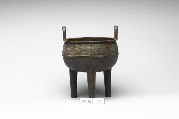 獸面蟬紋鼎- 故宮