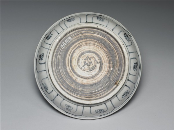 越南青花花鳥盤