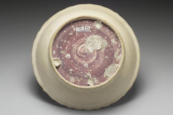 越南青花水塘盤