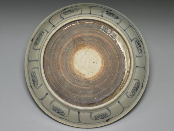 越南青花花卉盤