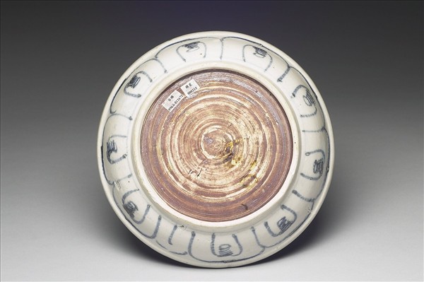 越南 青花蘭穗盤