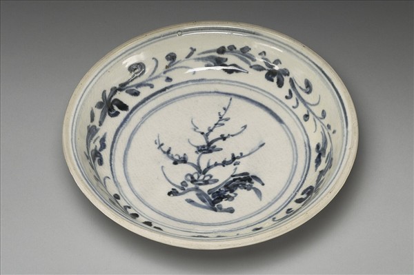 越南青花折枝盤