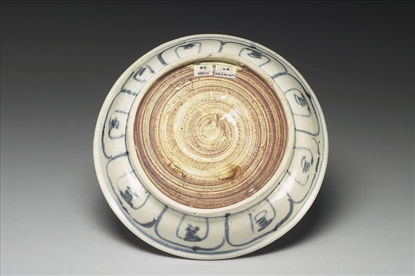 越南青花折枝盤