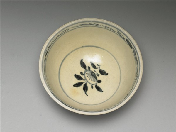 越南青花花卉碗