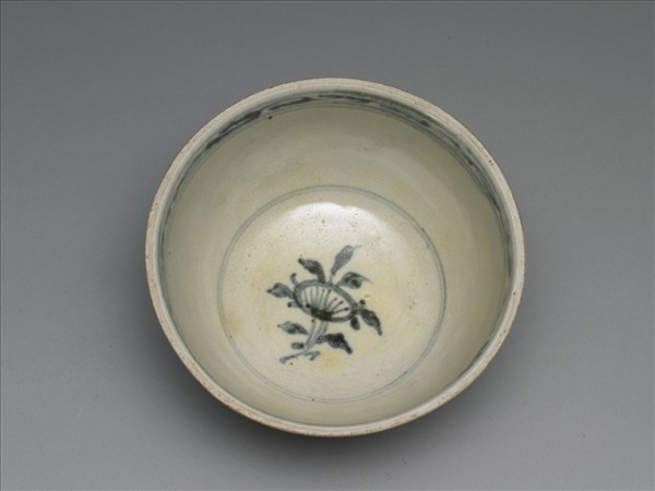 越南青花花卉碗