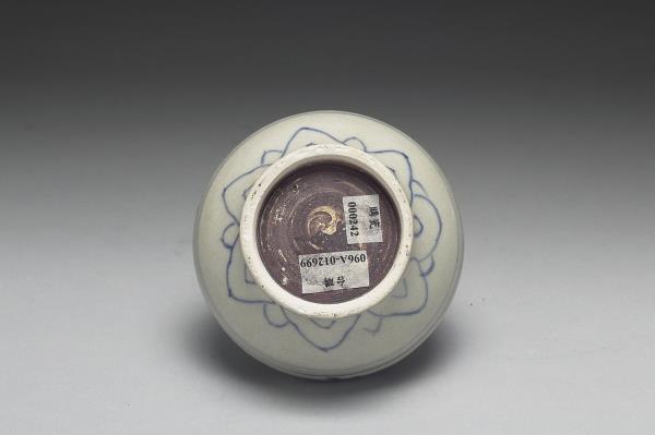 越南青花花鳥葫蘆瓶