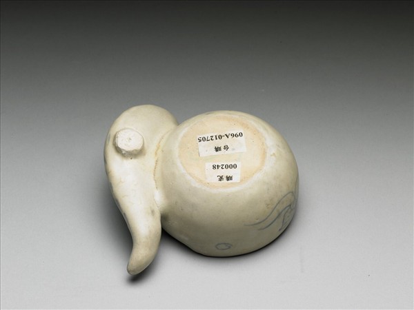 越南青花鸚鵡桃杯