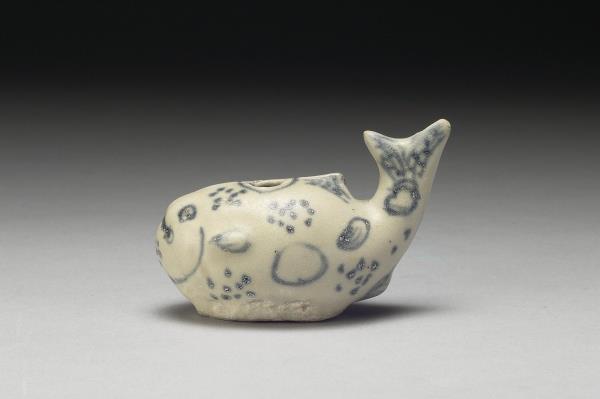 越南 青花魚形水注