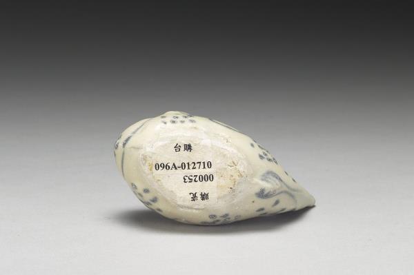 越南 青花魚形水注