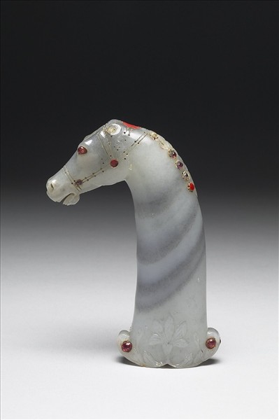 玉帶鑲嵌短劍柄