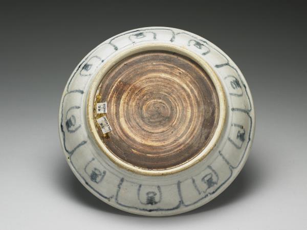 越南青花花卉盤