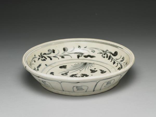 越南青花蟹紋盤