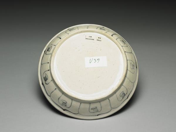 越南青花蟹紋盤