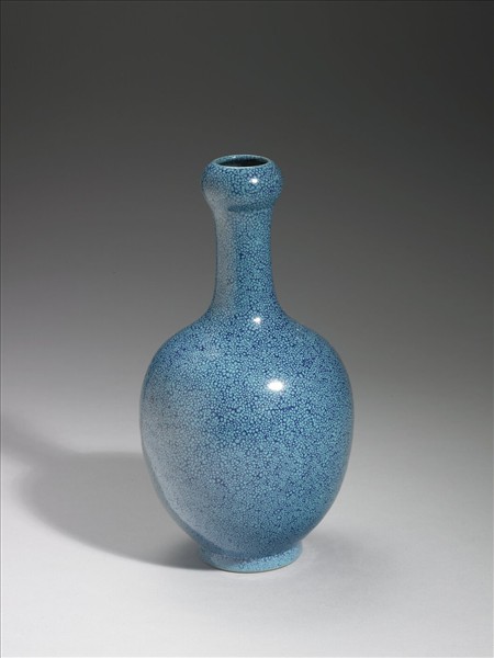 爐鈞釉蒜頭瓶