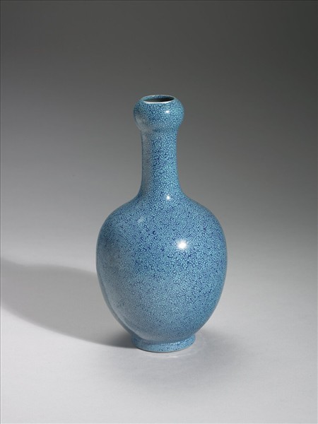 爐鈞釉蒜頭瓶