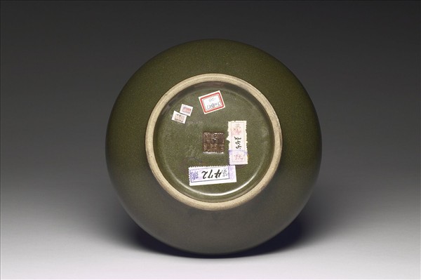 茶葉末釉長頸瓶