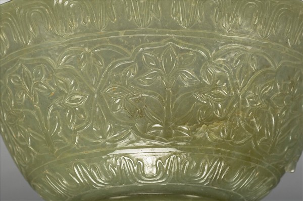 玉花蕾形單柄碗