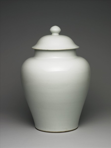 白瓷蓋罐