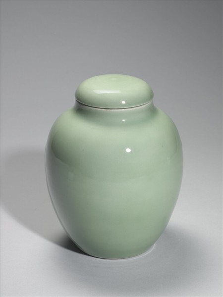 青瓷蓋罐
