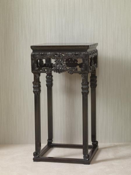 西洋式葉紋束腰長方几