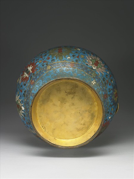 掐絲琺瑯鋪首銜環尊