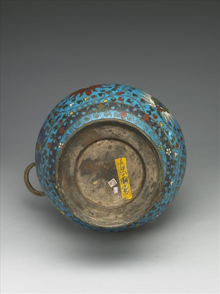 掐絲琺瑯鋪首銜環尊