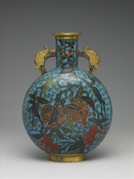 銅胎畫琺瑯盒- 故宮