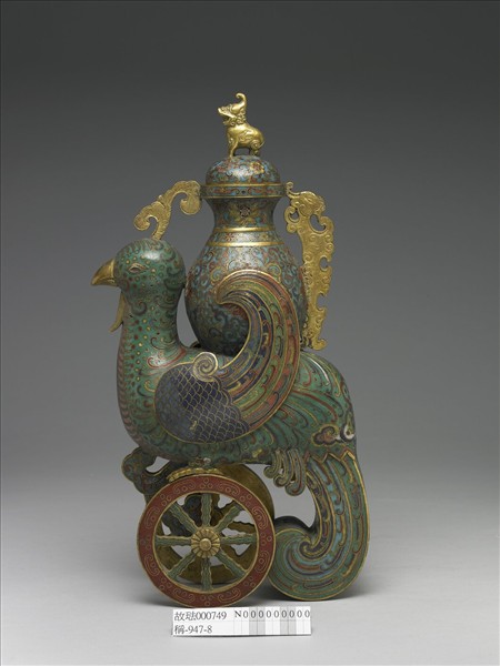 掐絲琺瑯鳩車尊