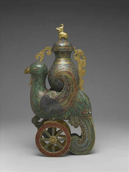 掐絲琺瑯鳩車尊