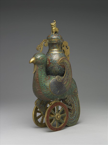 掐絲琺瑯鳩車尊