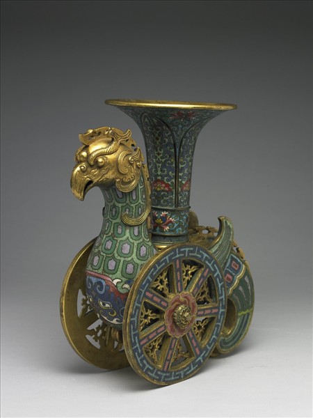 掐絲琺瑯鳩車尊