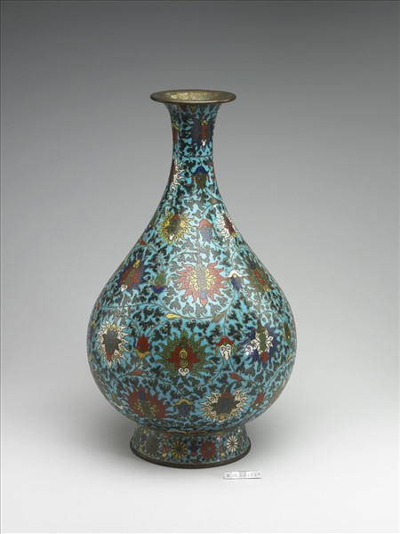 掐絲琺瑯玉壺春