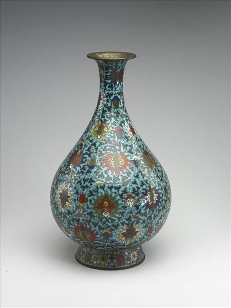 掐絲琺瑯玉壺春