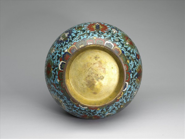 掐絲琺瑯玉壺春