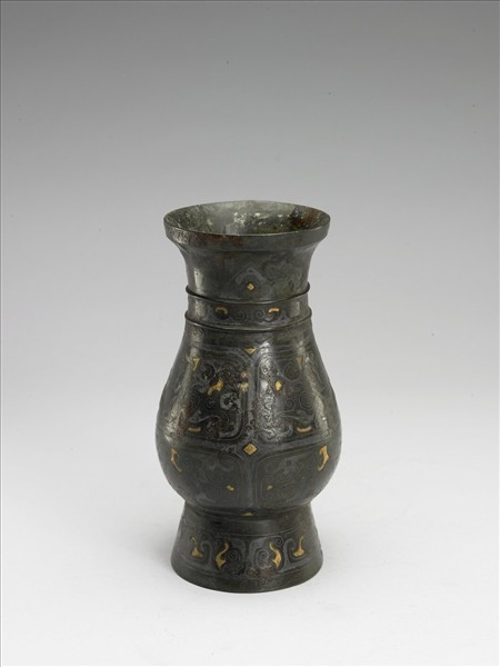 錯金銀夔鳳紋觶