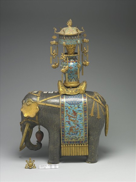 掐絲琺瑯太平有象