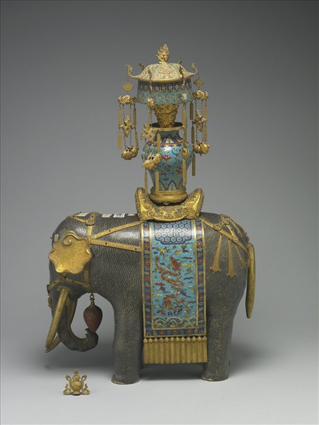 掐絲琺瑯太平有象