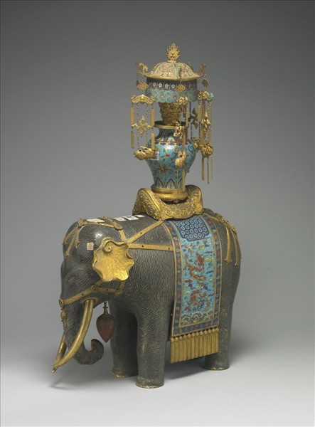 掐絲琺瑯太平有象