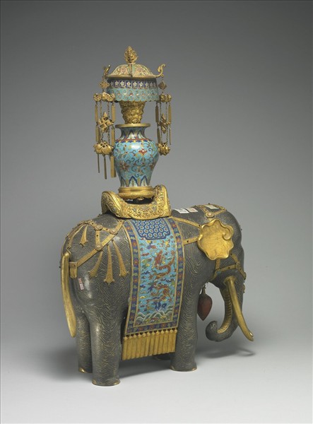 掐絲琺瑯太平有象