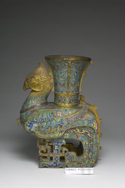 掐絲琺瑯天雞尊